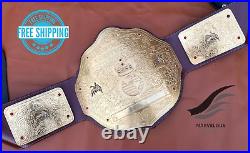 BIG GOLD World Heavyweight Wrestling Championship Replica Tittle Belt 4MM Brown