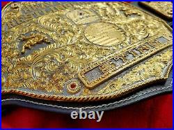BIG Gold 4mm world heavyweight championship belt high quality replica