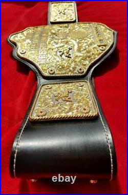 BIG Gold 4mm world heavyweight championship belt high quality replica