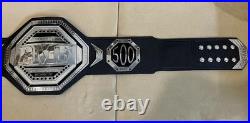 BMF Champion Title belt 2mm brass plates Adult Size
