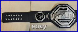 BMF Champion Title belt 2mm brass plates Adult Size