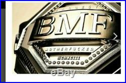 BMF Championship Belt / Real Leather / Adult Size / 4mm Belt (Replica)