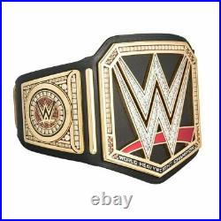 B/N WWE BLACK Universal Championship Belt Adult Size Wrestling Replica Title