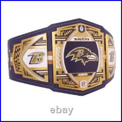 Baltimore Ravens Title Belt Championship Adult Belt Replica 2mm Baltimore Ravens Title Belt Championship Adult Belt Replica 2mm