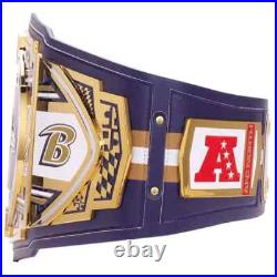 Baltimore Ravens Title Belt Championship Adult Belt Replica 2mm Baltimore Ravens Title Belt Championship Adult Belt Replica 2mm