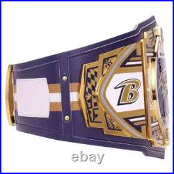 Baltimore Ravens Title Belt Championship Adult Belt Replica 2mm Baltimore Ravens Title Belt Championship Adult Belt Replica 2mm