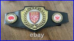 Beer Pong Championship Belt Adult Size Brass Beer Pong Championship Belt Adult Size Brass