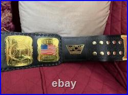 Best United States Championship Replica Title Belt WCW Adult Size 2MM Brass NEW
