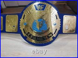 Big Eagle Attitude Era Championship Replica Tittle Belt ADULT Blue Strap Adult