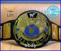 Big Eagle Attitude Era Championship Replica Tittle Belt ADULT Size Brass 2MM