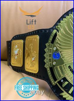 Big Eagle Attitude Era Championship Replica Tittle Belt ADULT Size Brass 2MM