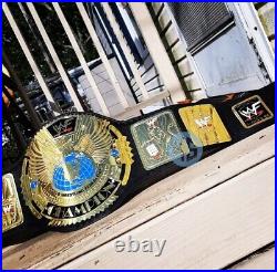 Big Eagle Attitude Era Championship Replica Tittle Belt ADULT Size Brass 2MM NEW