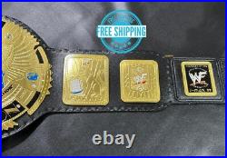 Big Eagle Attitude Era Championship Replica Tittle Belt ADULT Size Brass 6MM NEW