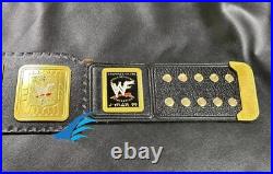 Big Eagle Attitude Era Championship Replica Tittle Belt ADULT Size Brass 6MM NEW