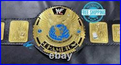 Big Eagle Attitude Era Championship Replica Tittle Belt ADULT Size Brass 6MM NEW