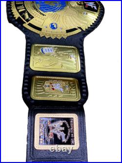 Big Eagle Attitude Era Championship Replica Tittle Belt Adult Size Brass 2MM NEW