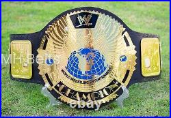 Big Eagle Attitude Era Championship Replica Tittle Belt Brass 2mm ADULT Size