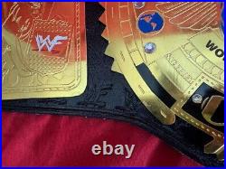 Big Eagle Attitude Era Championship Replica Tittle Belt WF leather crafting