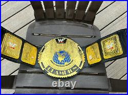 Big Eagle Scratch Logo Wrestling Championship Belt 4mm Brass Plates Replica