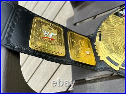 Big Eagle Scratch Logo Wrestling Championship Belt 4mm Brass Plates Replica