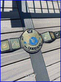 Big Eagle Scratch Logo Wrestling Championship Belt Brass Plates Replica