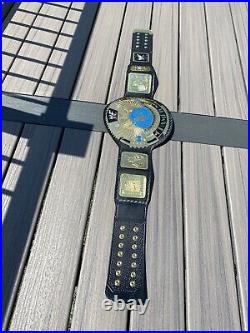 Big Eagle Scratch Logo Wrestling Championship Belt Brass Plates Replica