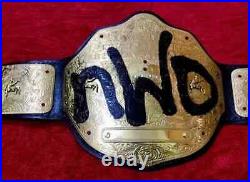 Big Gold New World Order Wrestling Championship Replica Belt Adult Size 2mm