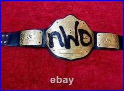 Big Gold New World Order Wrestling Championship Replica Belt Adult Size 2mm