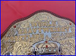 Big Gold Ric Flair World Heavyweight Wrestling Championship Belt