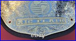 Big Gold Ric Flair World Heavyweight Wrestling Championship Belt soft leather