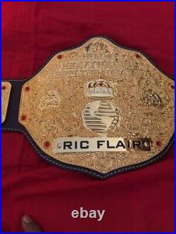 Big Gold World Heavy Weight Championship Wrestling Belt Brass Replica