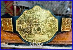 Big Gold World Heavyweight Championship Belt Replica Adult Die-cast 6mm