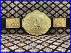 Big Gold World Heavyweight Championship Replica Belt, Premium Leather