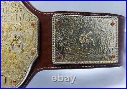 Big Gold World Heavyweight Championship Replica Title Belt Adult 6mm Die-casted