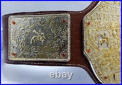 Big Gold World Heavyweight Championship Replica Title Belt Adult 6mm Die-casted