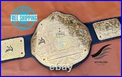Big Gold World Heavyweight Championship Wrestling Belt Replica 2mm Brass Adult