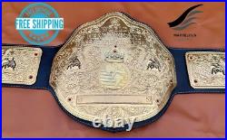 Big Gold World Heavyweight Championship Wrestling Belt Replica 2mm Brass Adult