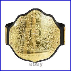 Big Gold World Heavyweight Championship Wrestling Title Belt Replica Adult 2mm
