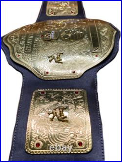 Big Gold World Heavyweight Wrestling Championship Replica Adult Size Belt