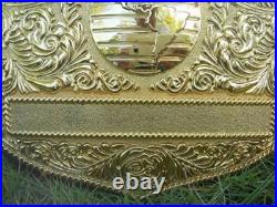 Big Gold Wrestling Championship Belt Adult Replica World Title Belt Faux Leather