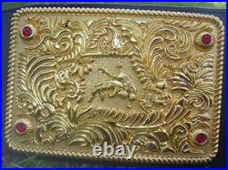 Big Gold Wrestling Championship Belt Adult Replica World Title Belt Faux Leather