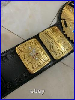 Big eagle scratch logo championship belt, 4mm & 2mm available, gold plated, Adult Big eagle scratch logo championship belt, 4mm & 2mm available, gold plated, Adult