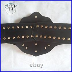 Big gold world heavyweight wrestling championship belt 4mm brass replica