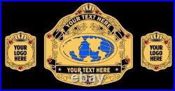 Birthday Gift Championship Belt Personalized Name & Logo 4mm/2mm, Leather strap