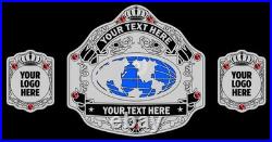 Birthday Gift Championship Belt Personalized Name & Logo 4mm/2mm, Leather strap