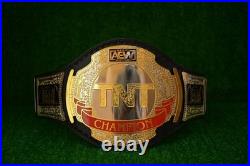 Black TNT Wrestling Championship Replica Title Belt Adult Size