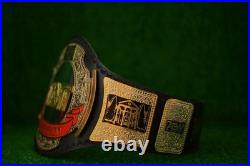 Black TNT Wrestling Championship Replica Title Belt Adult Size
