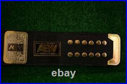 Black TNT Wrestling Championship Replica Title Belt Adult Size