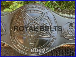 Blackcraft Heavyweight Wrestling Championship Title Belt Adult Size