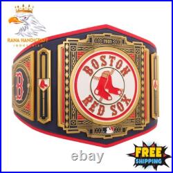 Boston Red Sox Legacy Wrestling Championship Replica Title Belt 4mm Brass